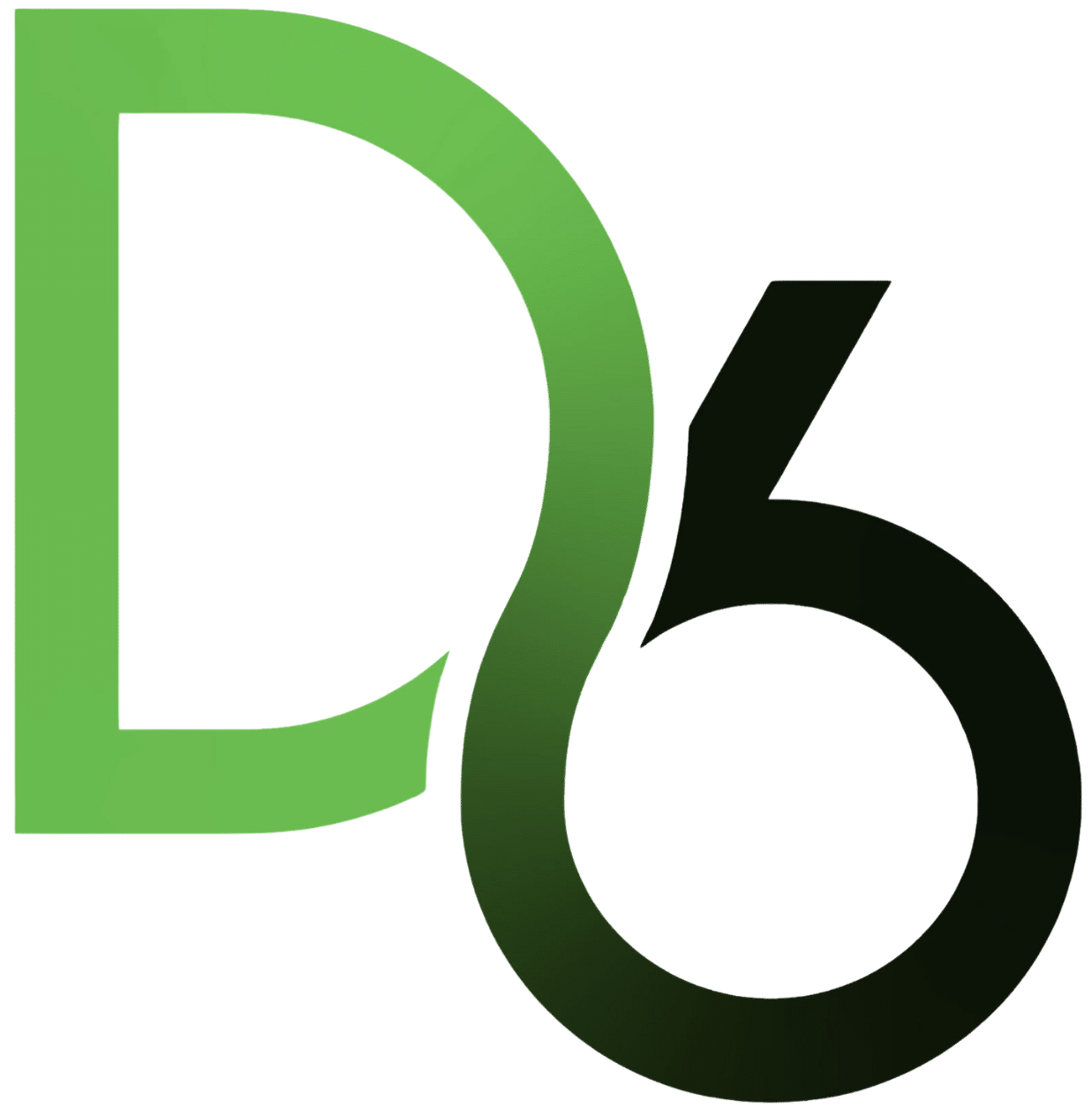 D6 Logo